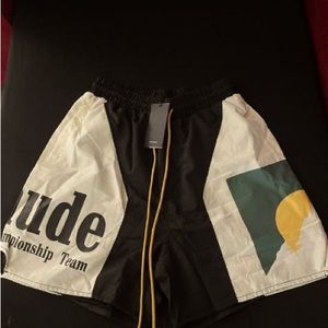 black rhude shorts (Meduim)